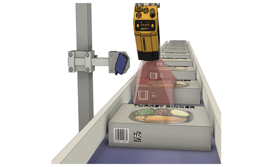 Vision systems inspect food, barcodes and date codes