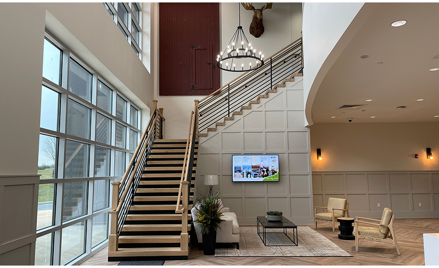 Lobby of Clemens Food Group’s Hatfield North facility 