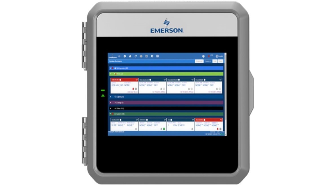 Emerson’s E3 control monitor.