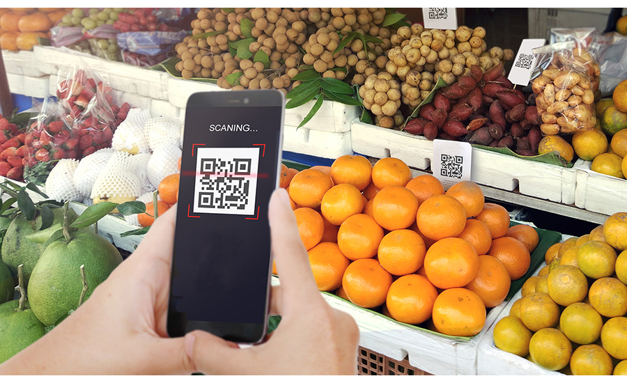 QR codes for groceries