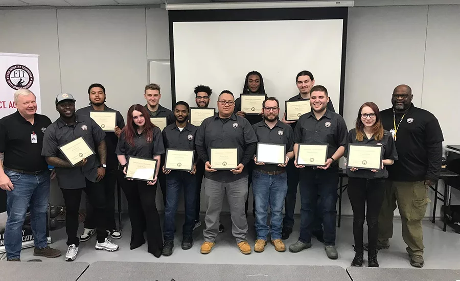 Recent graduates from the FPSA’s FIT program