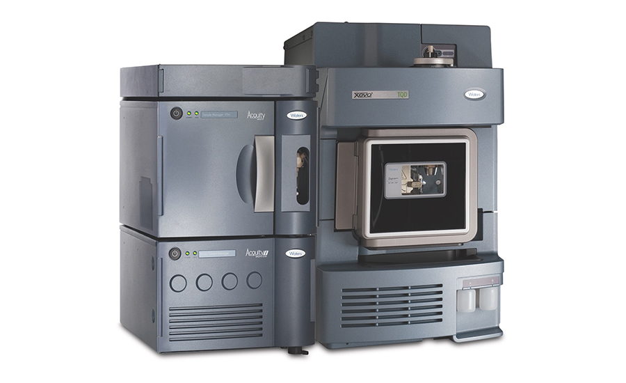The Waters LC-MS/MS offers high sensitivity optimized workflows