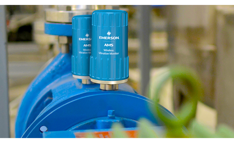 Emerson’s AMS Wireless Vibration Monitor