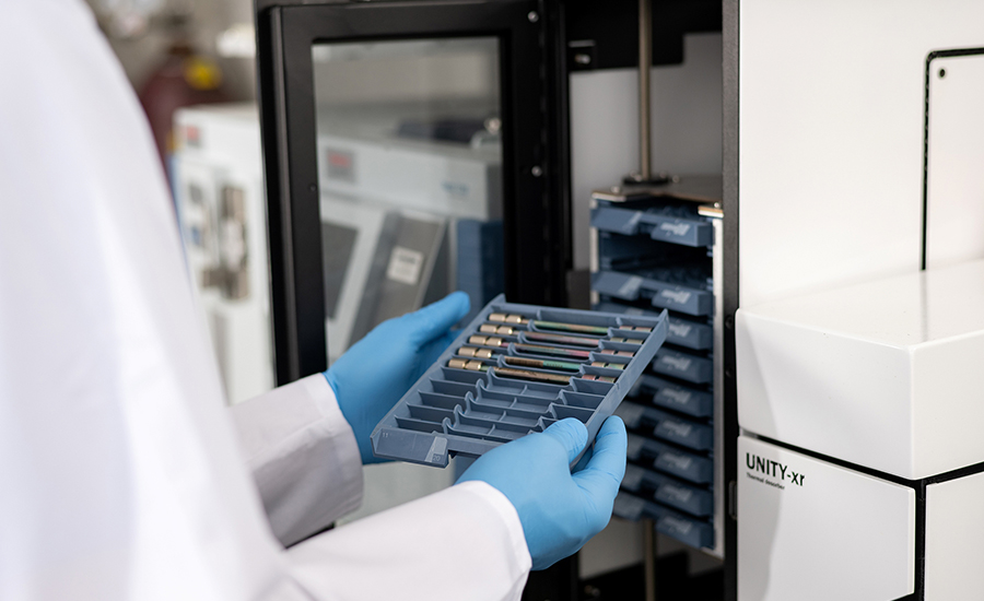 Characterizing facility air samples