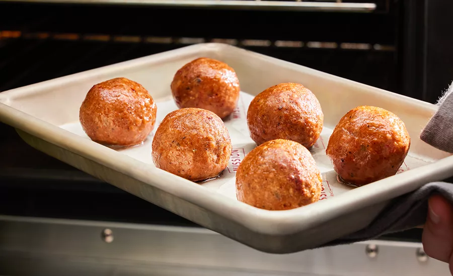 Mission Barns meatballs