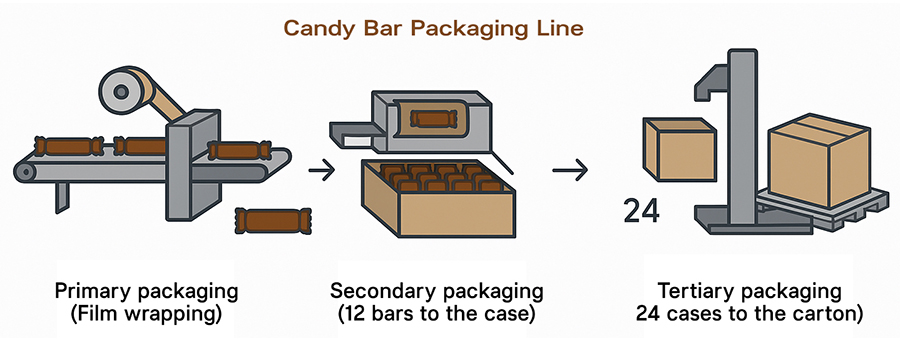 Candy Bar Packaging Line