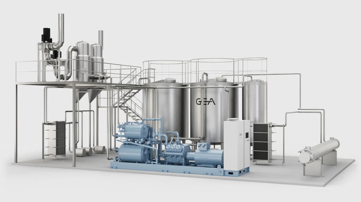 GEA eZero Dairy Evaporator