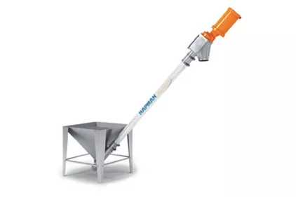 flexible screw conveyors hapman helix 300 stainless steel