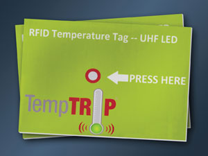 cold chain rfid tag temptrip uhf