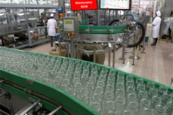 glass bottles factory floor improvement