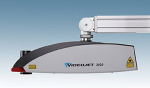 laser coder videojet tech 3020