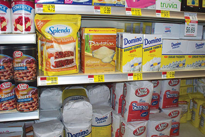 sugar on shelf store