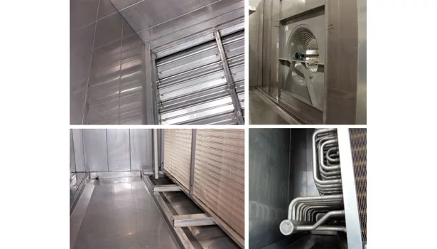 Hygienic air handling system