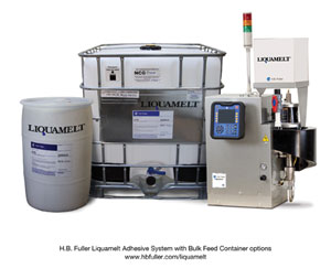 bulk feed adhesive hb fuller company liquamelt