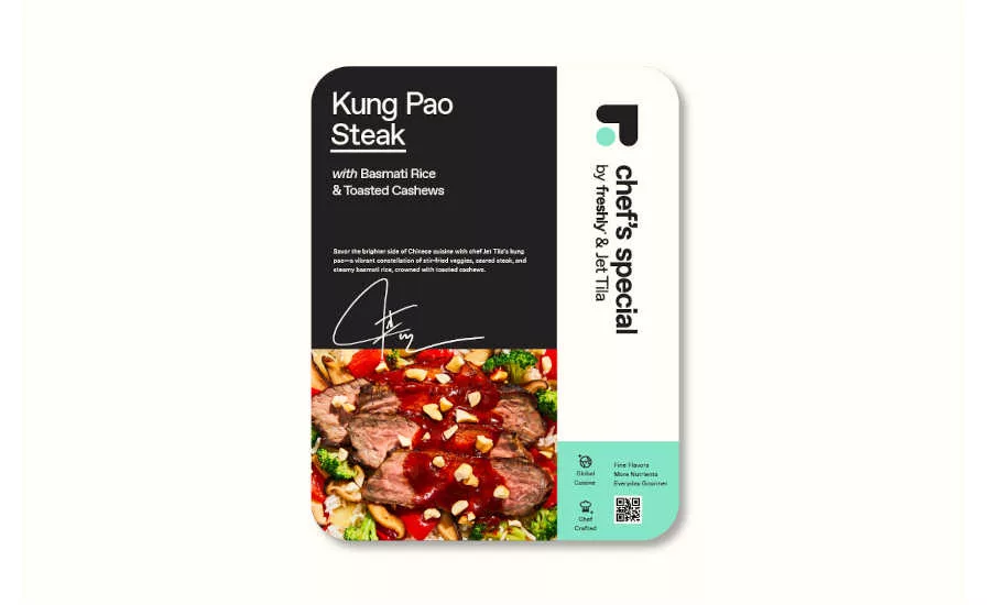 Jet Tila Celebrity Chef Kung Pao Steak Refrigerated Meal Kit Freshly Nestle Sleeve