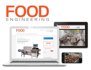 FOOD ENGINEERING Website on various screen sizes