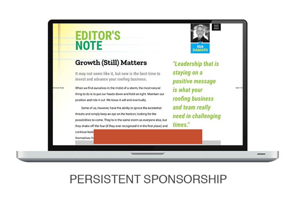 FE Persistent Sponsorship Example