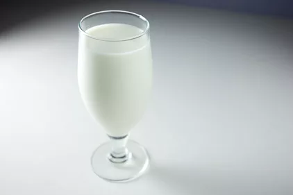 Glass of milk