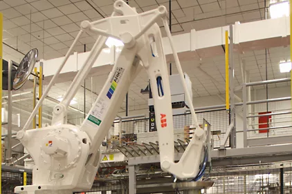 Robot in action