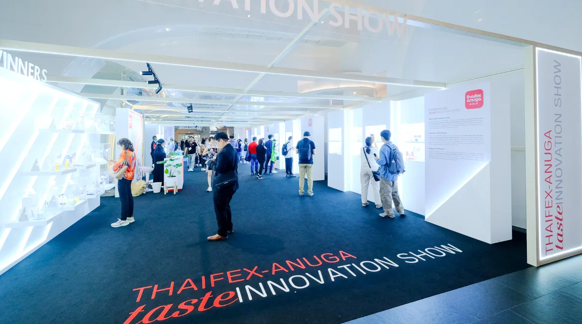 Attendies inside the THAIFEX-ANUGA taste Innovation Show