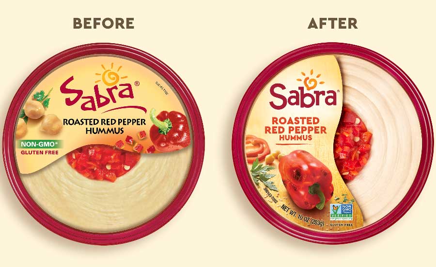 Why Sabra redesigned its hummus packaging