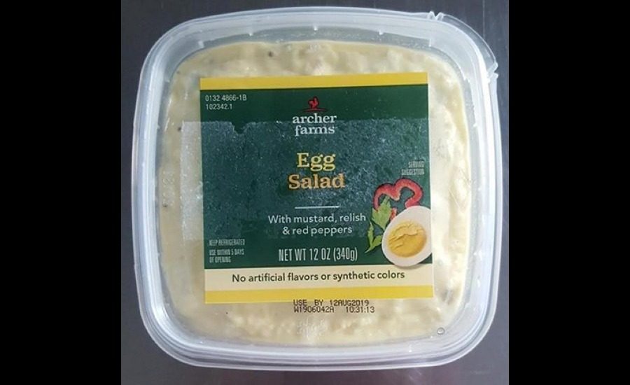 Salads, sandwiches sold at Target, Fresh Market recalled for possible