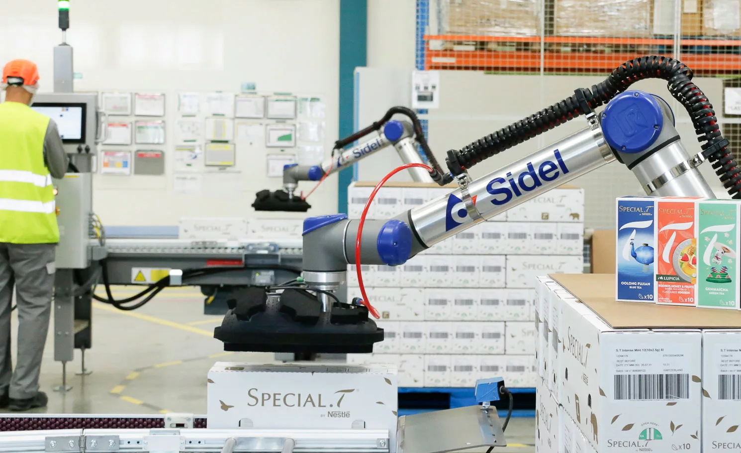 Sidel cobots give Nestlé a hand