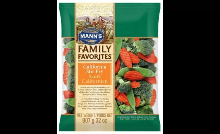 Mann's vegetable recall