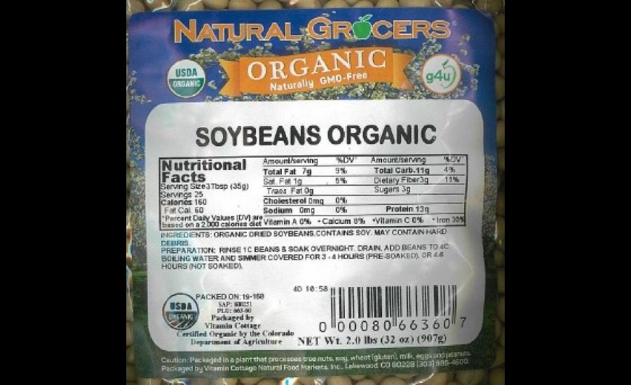 Natural Grocers Soybeans Recalled Due To Mold 2019 11 14 Food