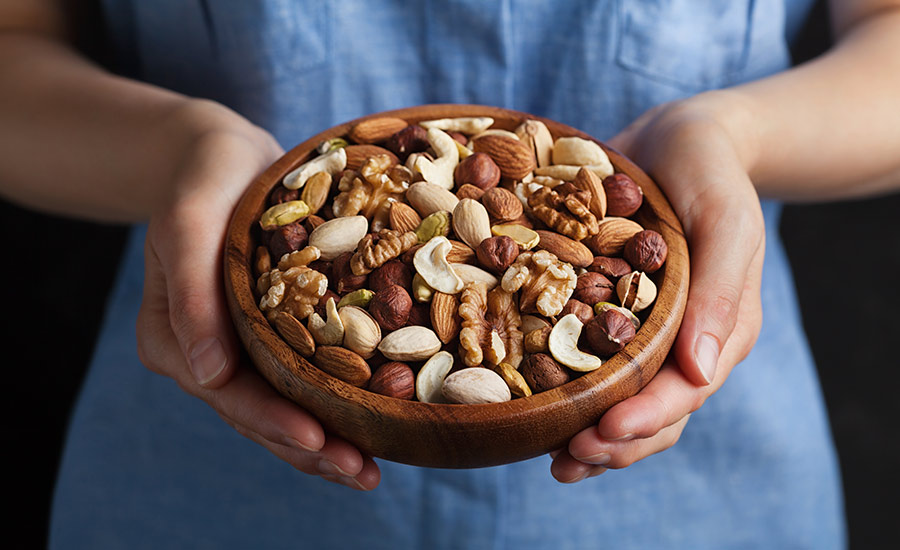 Nuts and seeds and non-thermal pasteurization