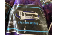 Recalled onions from Thomson International