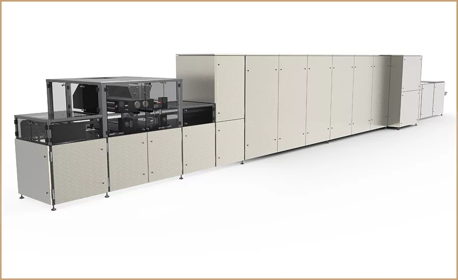 Egan continuous chocolate mold line