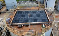 Carbon-activated geomembrane filtration systems