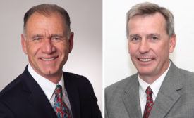 John Galyen, president of Danfoss North America (left) will retire this summer