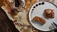 Vow-Forged Gras with Poached Pears